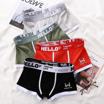 Men's Panties Cotton BoxerShorts Man Underwear Mens Boxers Sexy U Convex Male Underpants Plus Size cuecas calzoncillos - Tamnz