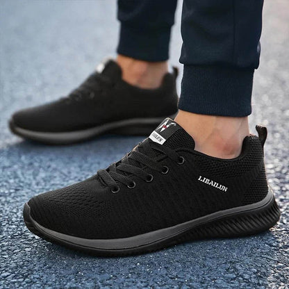 Men Running Shoes Lightweight Outdoor Cheap Male Sneakers Casual Mesh - Tamnz