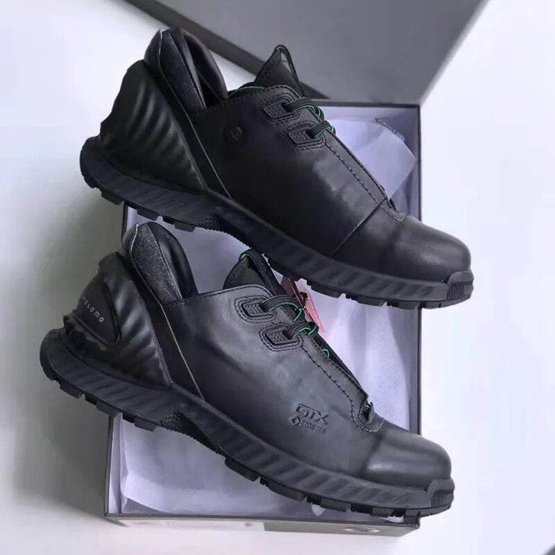 Golf Shoes Men Genuine Leather Golf Wears Golfers Shoes Anti Slip Walking Sneakers - Tamnz