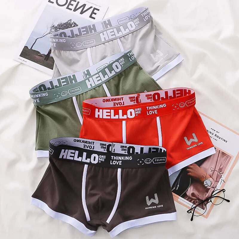 Men's Panties Cotton BoxerShorts Man Underwear Mens Boxers Sexy U Convex Male Underpants Plus Size cuecas calzoncillos - Tamnz