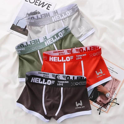 Men's Panties Cotton BoxerShorts Man Underwear Mens Boxers Sexy U Convex Male Underpants Plus Size cuecas calzoncillos - Tamnz