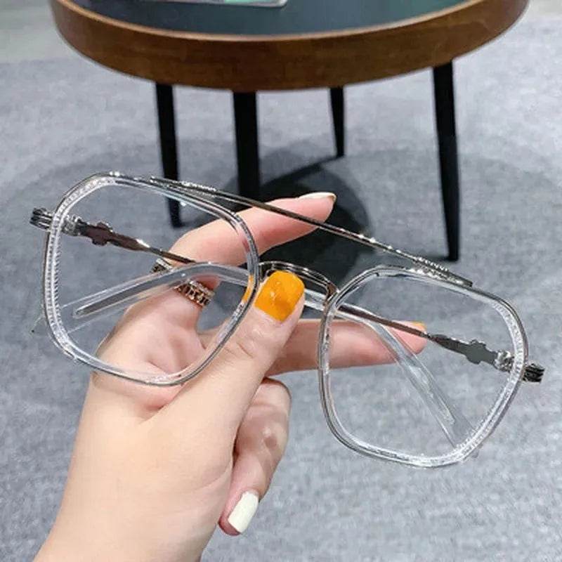Light Blocking Fashion Highend Glasses Men Optical Clear Glasses - Tamnz
