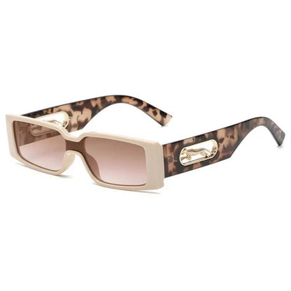 Rectangle Sunglasses Women Fashion Luxury Square Sun Glasses - Tamnz