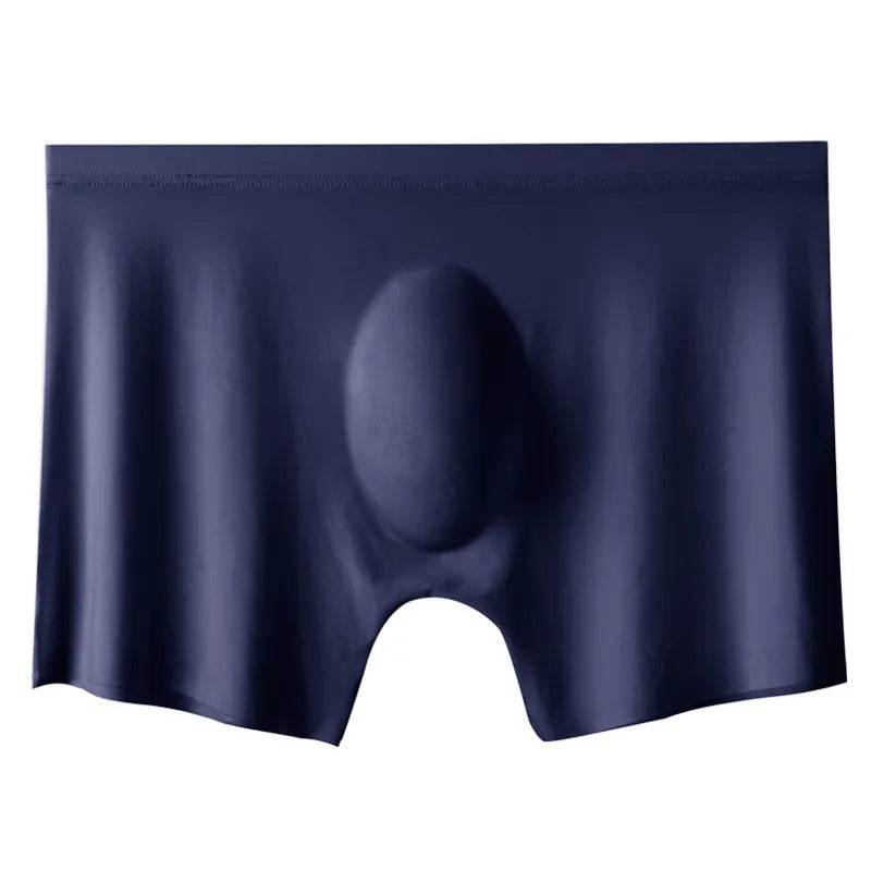 Mens Boxer Shorts Ice Silk Man Underpants Panties Male Ultra-thin - Tamnz