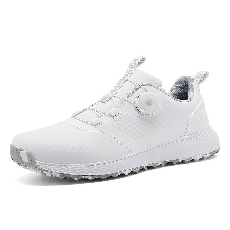 Waterproof Golf Shoes Unisex Comfortable Golf Sneakers Outdoor Walking Footwears Anti Slip Athletic Sneakers - Tamnz