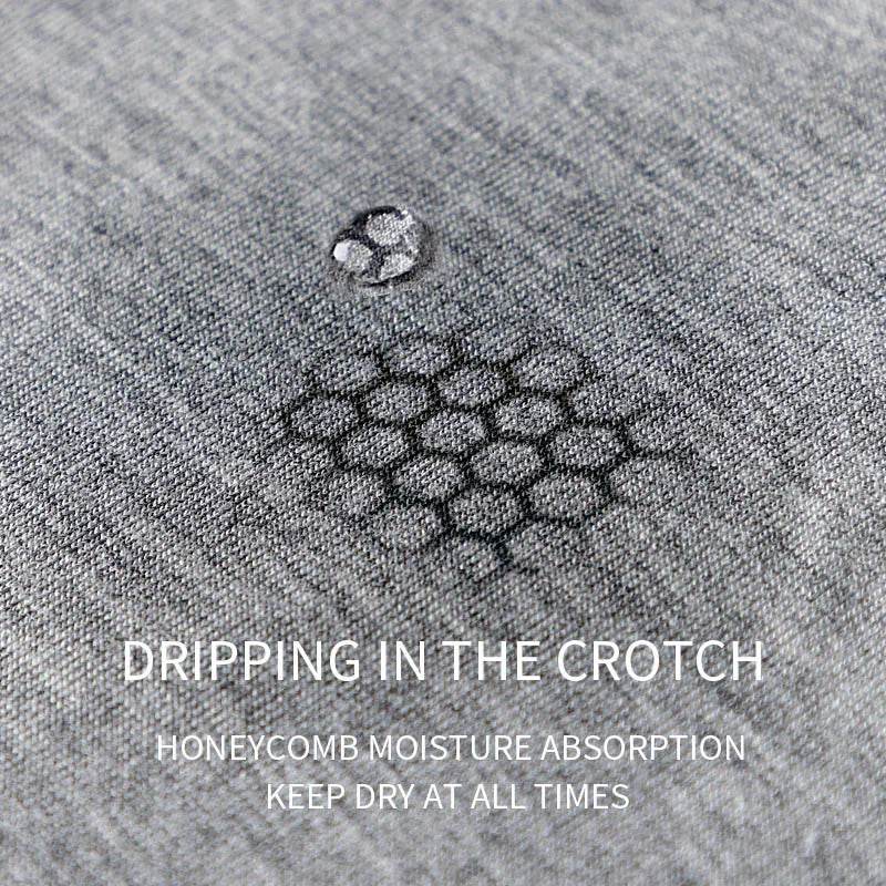 MiioW 4Pcs Organic Cotton Men Boxers Shorts Antibacterial Innerwear Man Underwear Boxer Men's Panties Male Trunks Underpants New - Tamnz