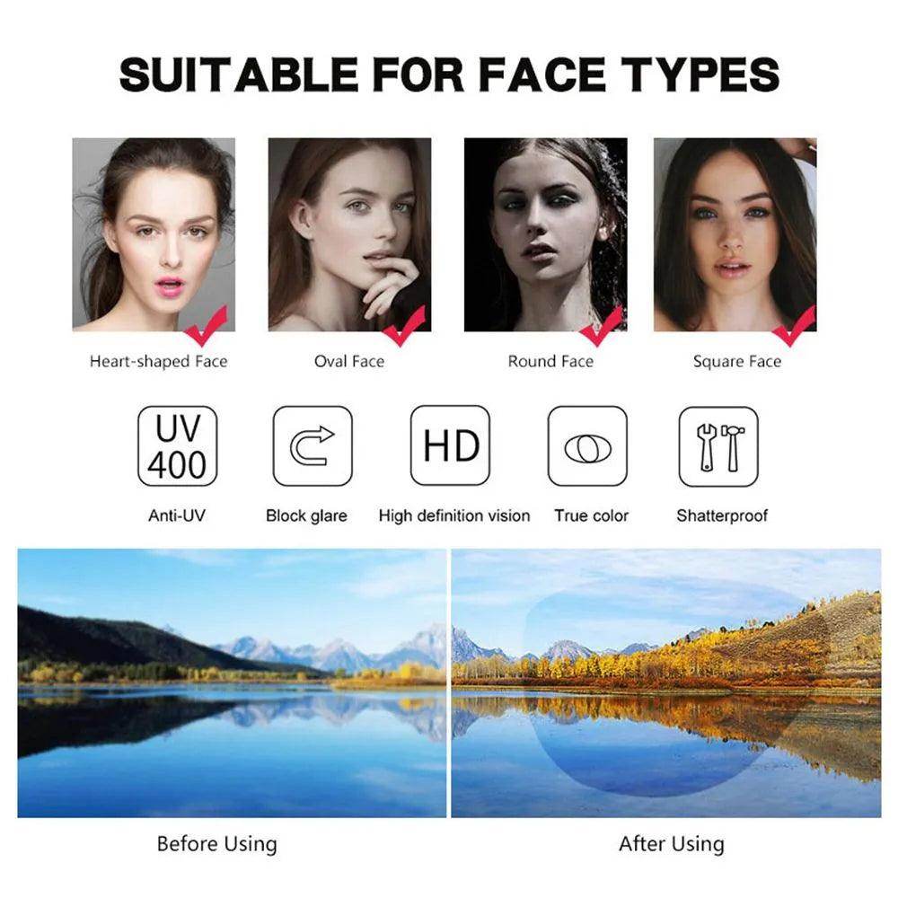 Fishing Metal Frame Shades Round Sun Eyewear - Tamnz