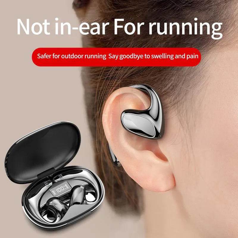 Wireless Earphones Xiaomi Mijia S900 Bluetooth Headphones Bone Conduction Sports 9D Hifi Stereo Earbuds Headset With Microphone - Tamnz