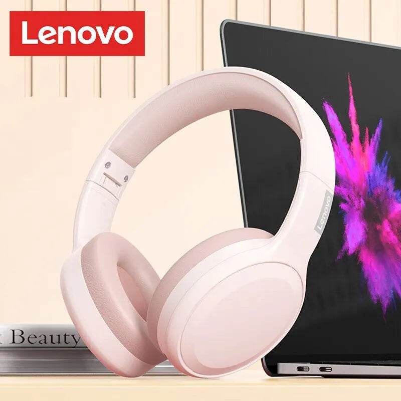 Lenovo TH30 Wireless Headphones Bluetooth 5.3 Earphones Foldable Gaming Headset Sport Headphone with Mic Music Earbuds 250mAh - Tamnz