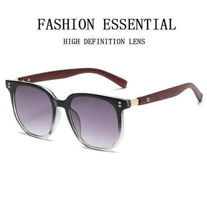 Retro Sunglasses Glasses Vintage Sunglasses Women Luxury Wood Shades Sonnenbrille - Tamnz