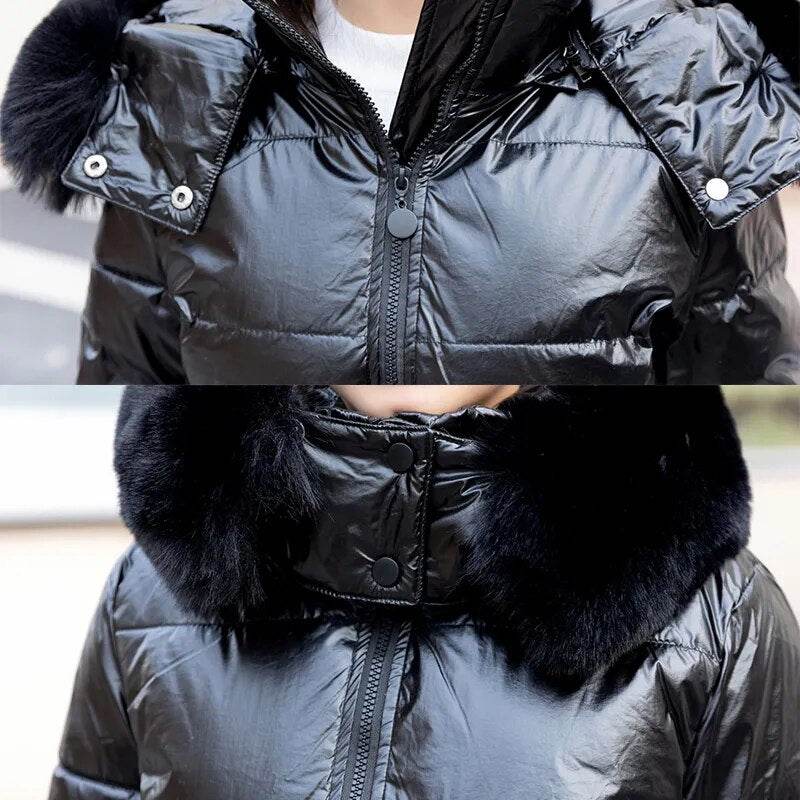 Parkas Women Down Jacket 6XL Winter Jacket Women Plus size Winter Coat Lady Clothing Warm Female Jacket Waterproof Parka - Tamnz
