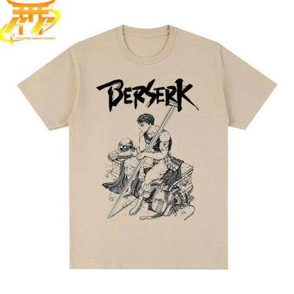 Anime Berserk Guts On Behance Graphic T Shirt for Men Clothing 3D Manga Print Harajuku Fashion Streetwear Women T-Shirt Kid Tops - Tamnz