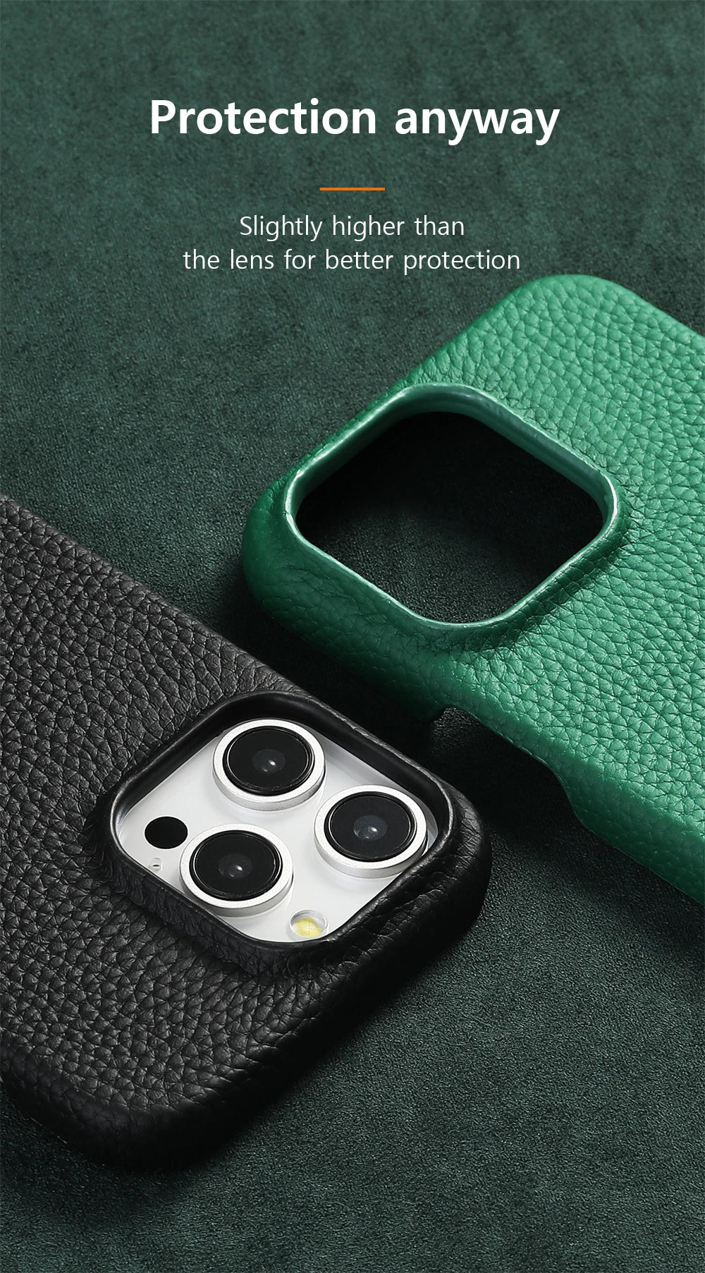 for Magsafe Case for iPhone 17 15 16 Pro Max Air 16Pro Natural Cowhide Lychee Leather Magnetic Protector Luxury Phone Back Cover