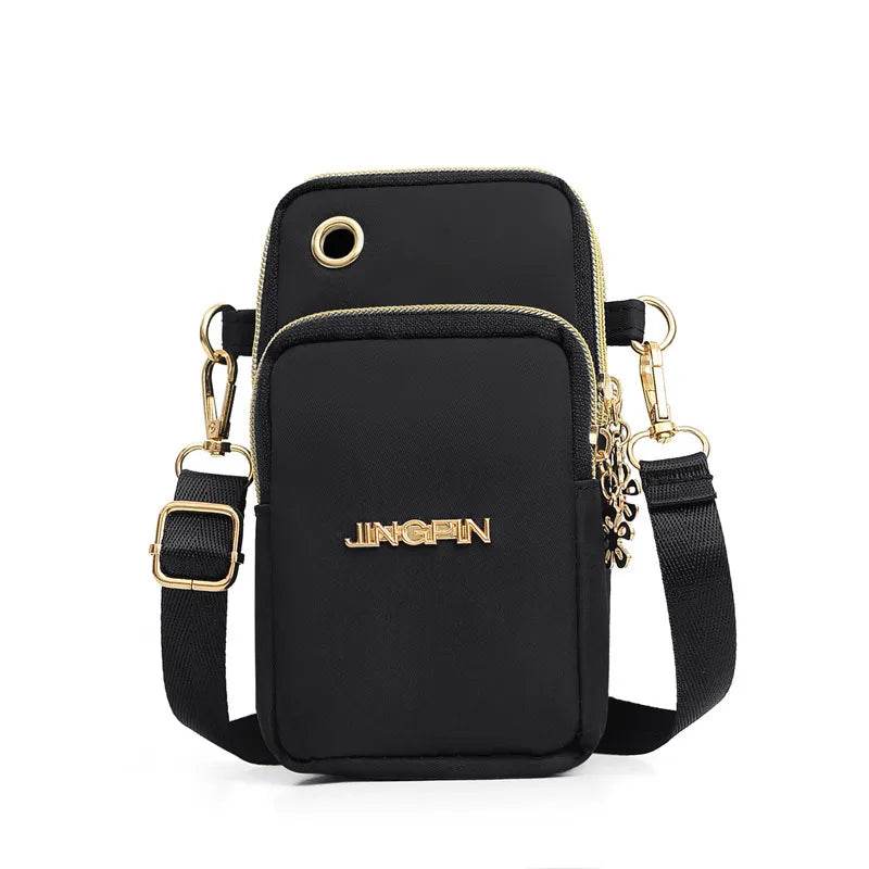 Buylor New Mobile Phone Crossbody Bags for Women Fashion Women Shoulder Bag Cell Phone Pouch With Headphone Layer Wallet - Tamnz