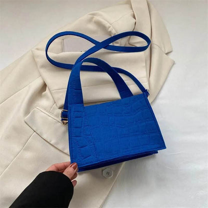 New Messenger Shoulder Shopping Bag Solid Color Felt Women Luxury Designer Handbag Casual Crossbody Bags for Women Simple - Tamnz