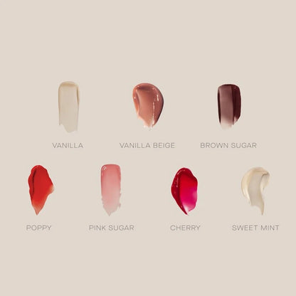 Summer Fridays Lip Balm Moisturizing Mirror Lip Gloss Lip Vanilla Pink Sugar Coffee Cake Smell Lipstick Transparent Oil Makeup