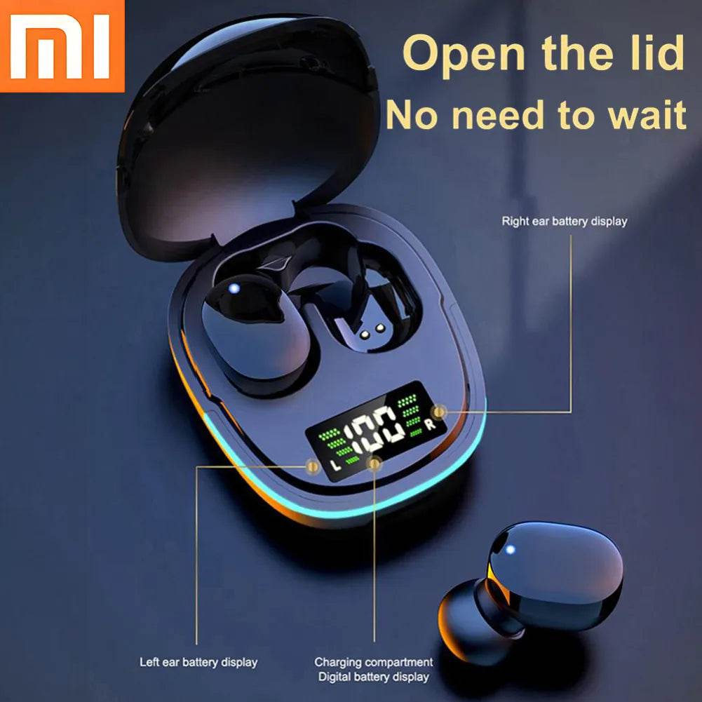 Xiaomi G9S TWS Bluetooth Earphones Wireless Sport Headphones Touch Control HiFi Stereo Waterproof In-Ear Game Headset With Mic - Tamnz