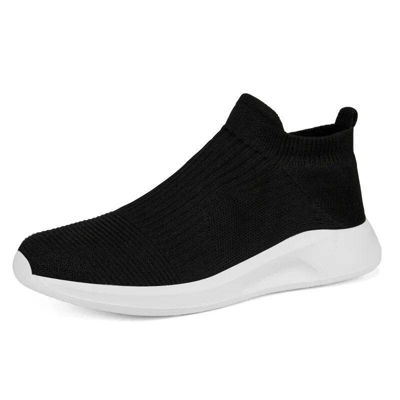 Slip-On Mens Shoes Light Walking Casual Shoes for Breathable Unisex Loafers - Tamnz