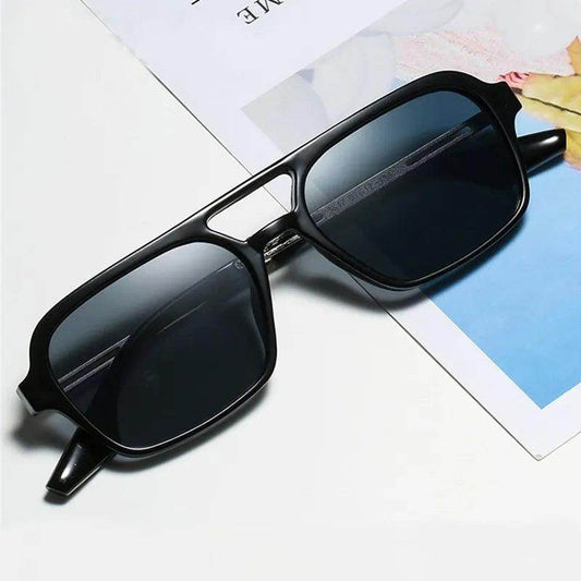 Men And Women Vintage Twin Beam Aviator Style Sunglasses Colorful Sunglasses - Tamnz