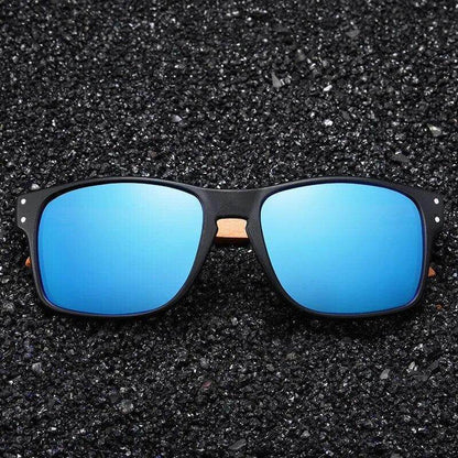 Brand Design Beech Wood Handmade Sunglasses Men Polarized Eyewear Outdoor - Tamnz