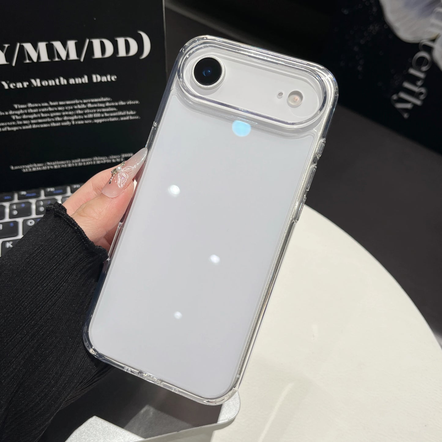 Shockproof Anti Yellow Crystal Acrylic Phone case For iPhone 17AIR 17 17 PRO 17 PRO MAX For Magsafe Strong Magnetic phone Case