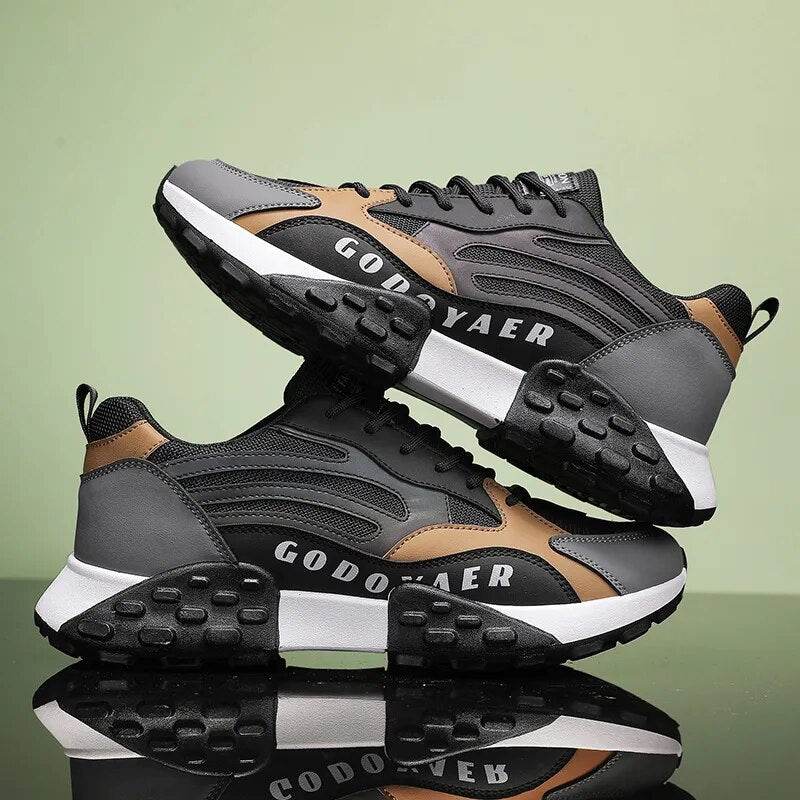 Sneakers MenShoes Sneakers Male Casual Shoes Trainer Race Thick Bottom - Tamnz