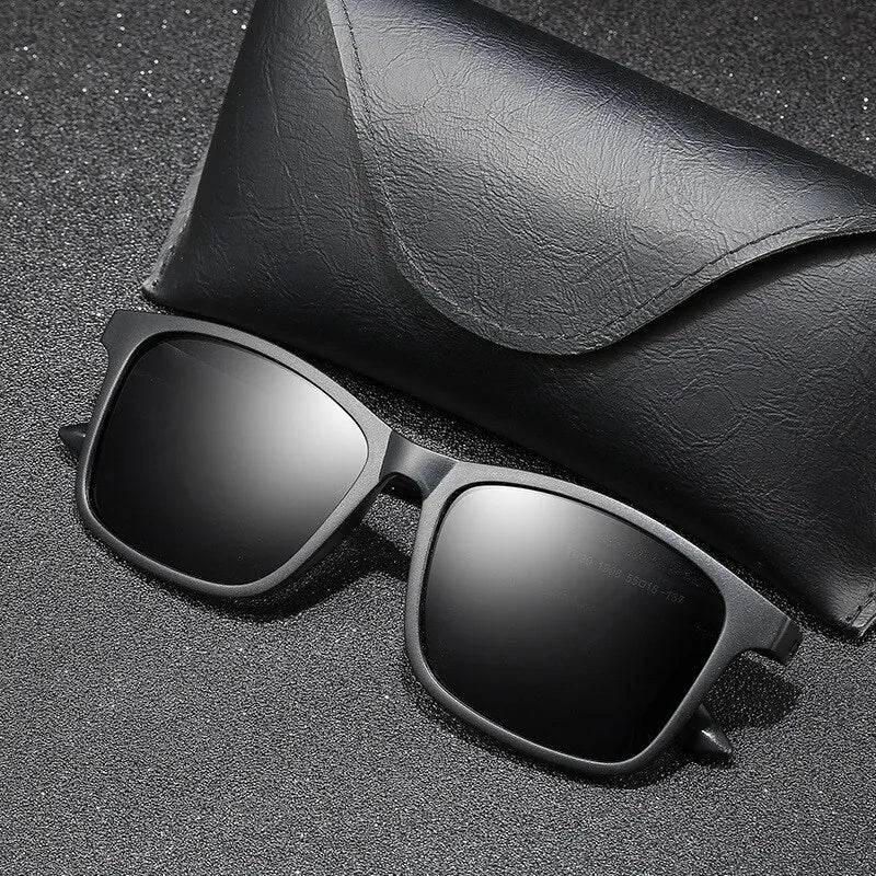 UV Resistant High Definition Resin For Sunglasses Easy To Carry Sunglasses Polarized Light Trendy Men And Women - Tamnz