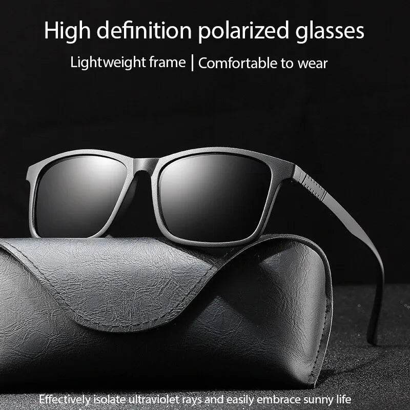 UV Resistant High Definition Resin For Sunglasses Easy To Carry Sunglasses Polarized Light Trendy Men And Women - Tamnz