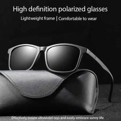 UV Resistant High Definition Resin For Sunglasses Easy To Carry Sunglasses Polarized Light Trendy Men And Women - Tamnz