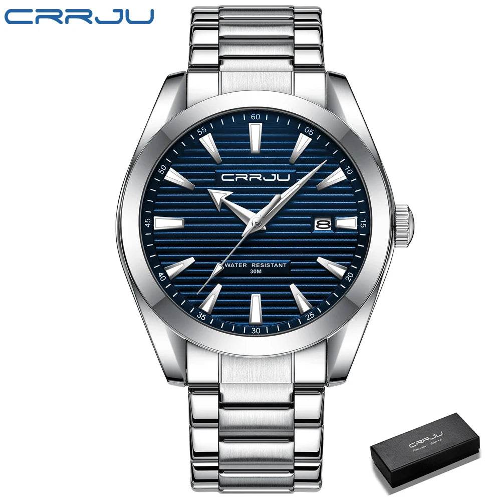 Temperament Men Luxury Fashion Design Gold Men Watches Multifunction Luminous Quartz - Tamnz