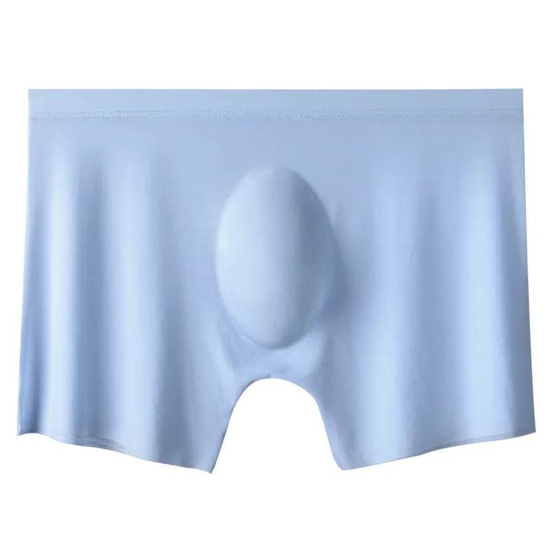 Mens Boxer Shorts Ice Silk Man Underpants Panties Male Ultra-thin - Tamnz
