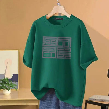 Luxury Brand Short Sleeve Men's Cotton T-Shirt Sportswear Fashion Shirt Street Fashion Unisex Casual T-Shirt Trend Clothing - Tamnz