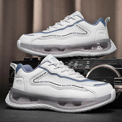 Breathable Running Shoes For Men Sneakers Air Cushion Lace-Up Sport Casual Sapatos - Tamnz