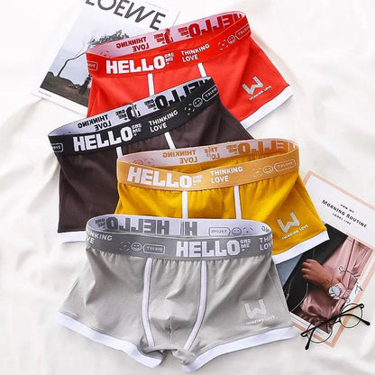 Men Panties Cotton BoxerShorts Man Underwear Mens Boxers Breathable U Convex Male Underpants Sexy Plus Size cuecas calzoncillos - Tamnz