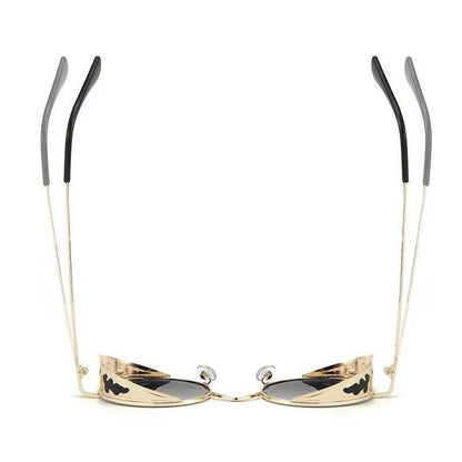 Steampunk European And American Sunglasses Round Dot Paint Personalized Men And Women - Tamnz