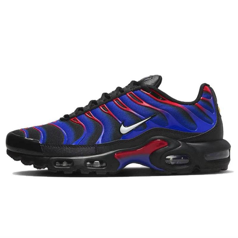 Nike Air Max Plus TN Men Women Running Shoes Breathable, Non Slip, Durable Air Cushion, Cushioning Fabric Triple Black - Tamnz