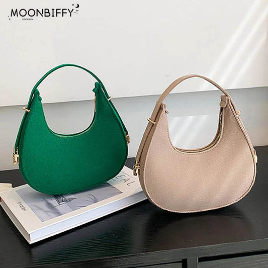 Armpit Shoulder Bag Small Shoulder Purse Underarm Bags Brand Clutch Women Hobos Summer Simple Handbags - Tamnz