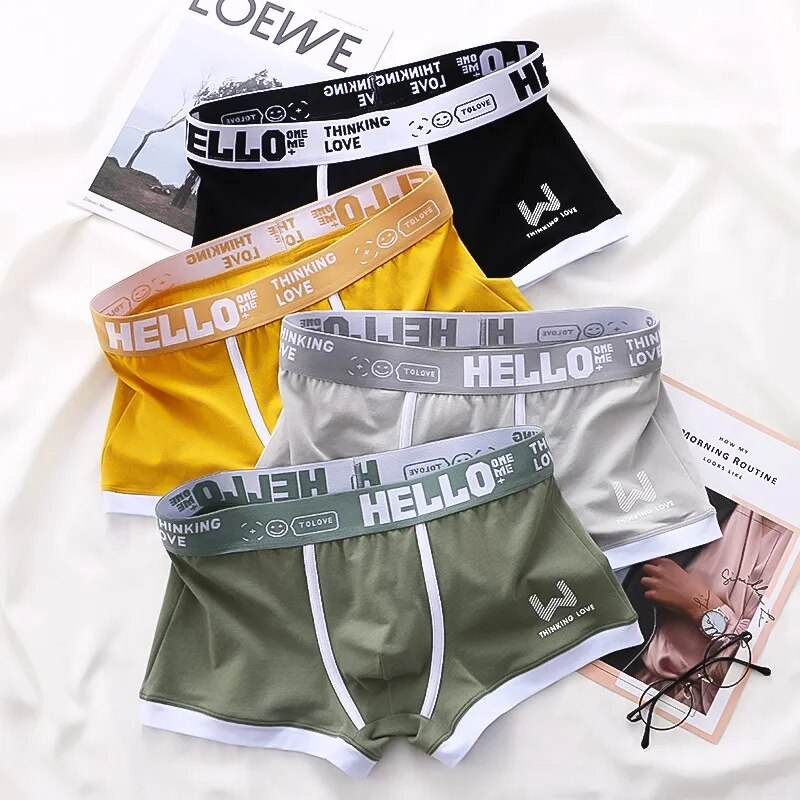 Men's Panties Cotton BoxerShorts Man Underwear Mens Boxers Sexy U Convex Male Underpants Plus Size cuecas calzoncillos - Tamnz