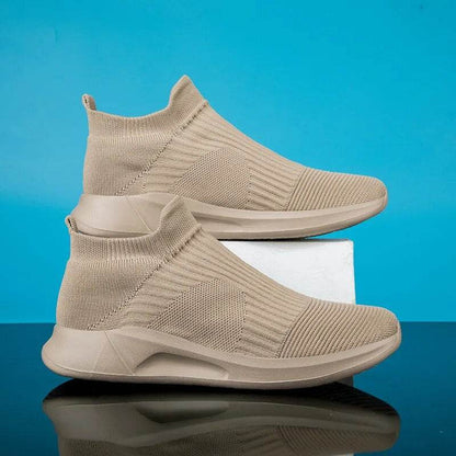 Slip-On Mens Shoes Light Walking Casual Shoes for Breathable Unisex Loafers - Tamnz