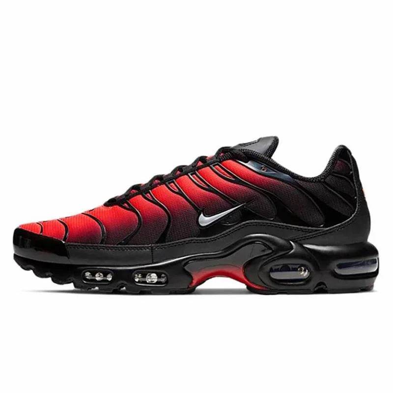 Nike Air Max Plus TN Men Women Running Shoes Breathable, Non Slip, Durable Air Cushion, Cushioning Fabric Triple Black - Tamnz