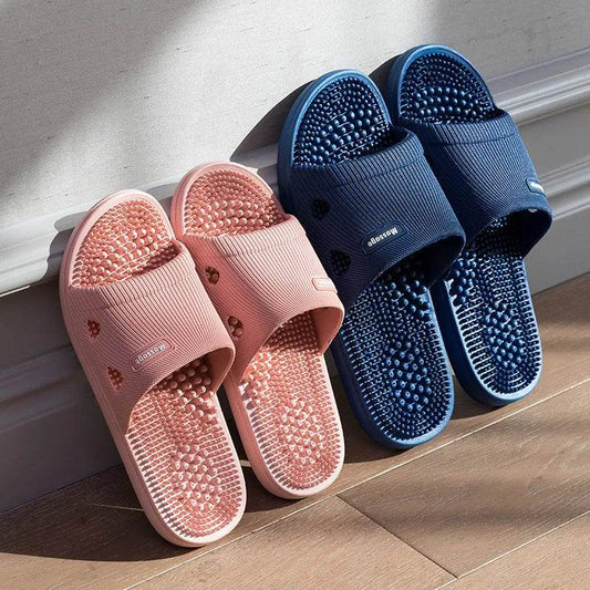 Women Foot Massage Slippers Men'S Slipper Indoor Bathroom Non-Slip Soft Slides Couples House Relief Feet Health Care Shoes 2023 - Tamnz