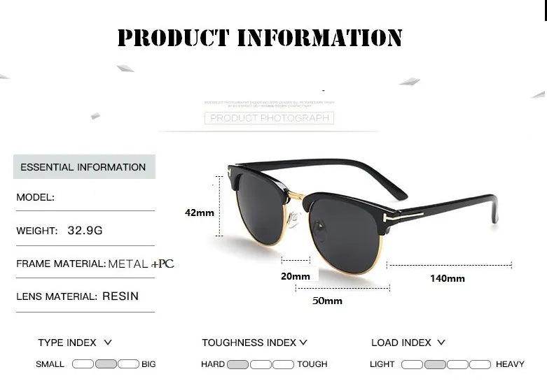 Brand Designer Sunglasses Classic fashion Eyeglasses - Tamnz