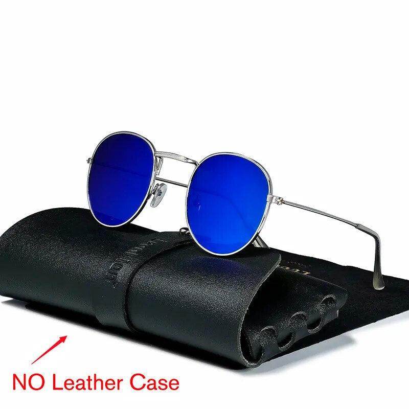 Round Retro Sunglasses Men 2023 Round Vintage Glasses for Men/Women Luxury Eyewear - Tamnz