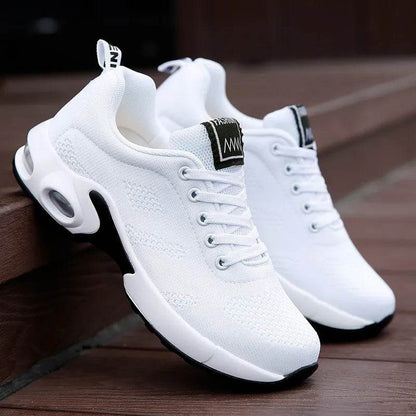 Sports Shoes For Women 2023 Spring White Breathable Casual Sneakers Summer Breathable Air Cushion Running Shoe Zapatillas Mujer - Tamnz