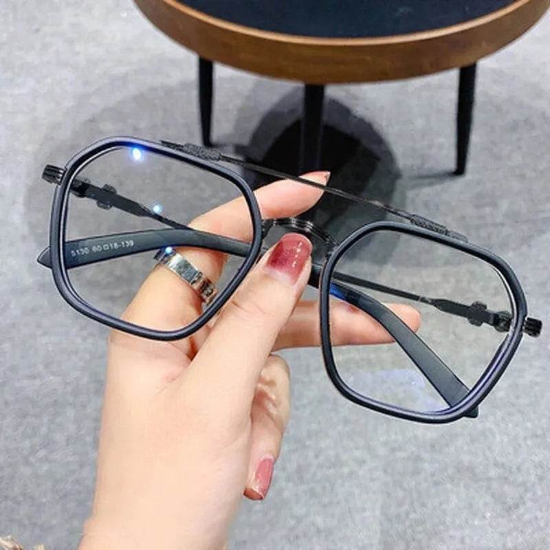 Light Blocking Fashion Highend Glasses Men Optical Clear Glasses - Tamnz