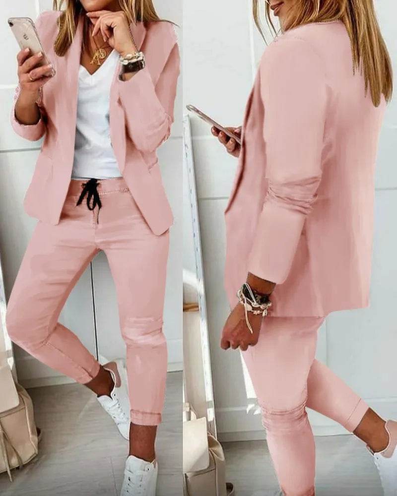 Women fashion blazer custom high quality women's Suits new style blazer SETfor ladies - Tamnz