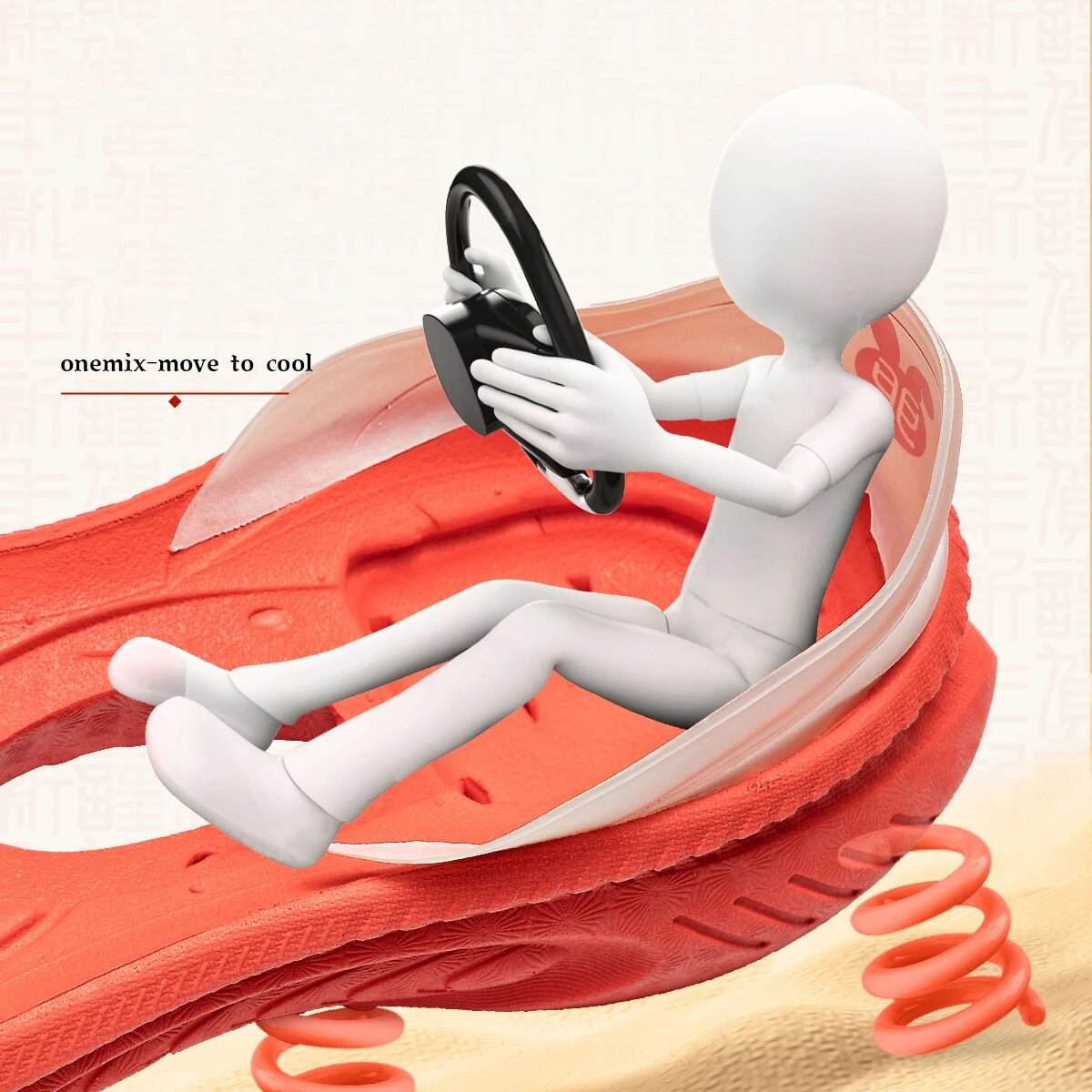 Sneakers Buffer Running Shoes Non-slip Breathable Lightweight - Tamnz