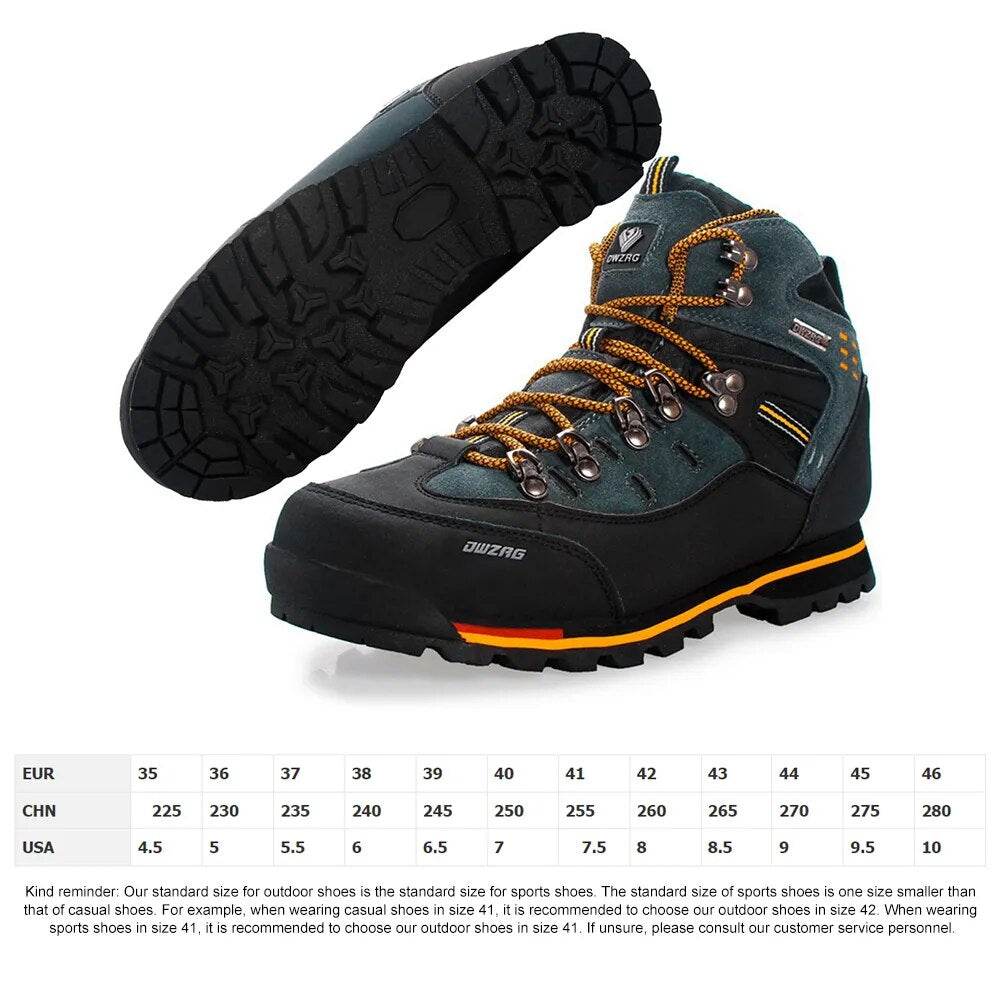 Hiking Shoes Non-slip Trail Trekking Outdoor Mountain Climbing Sneaker Mens Casual - Tamnz