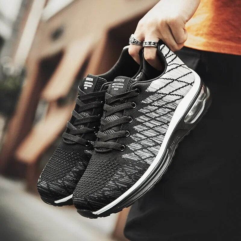 Running Shoes Unisex Sneakers Lightweight Breathable Sports Shoes Cushioning Jogging Tennis Shoes - Tamnz