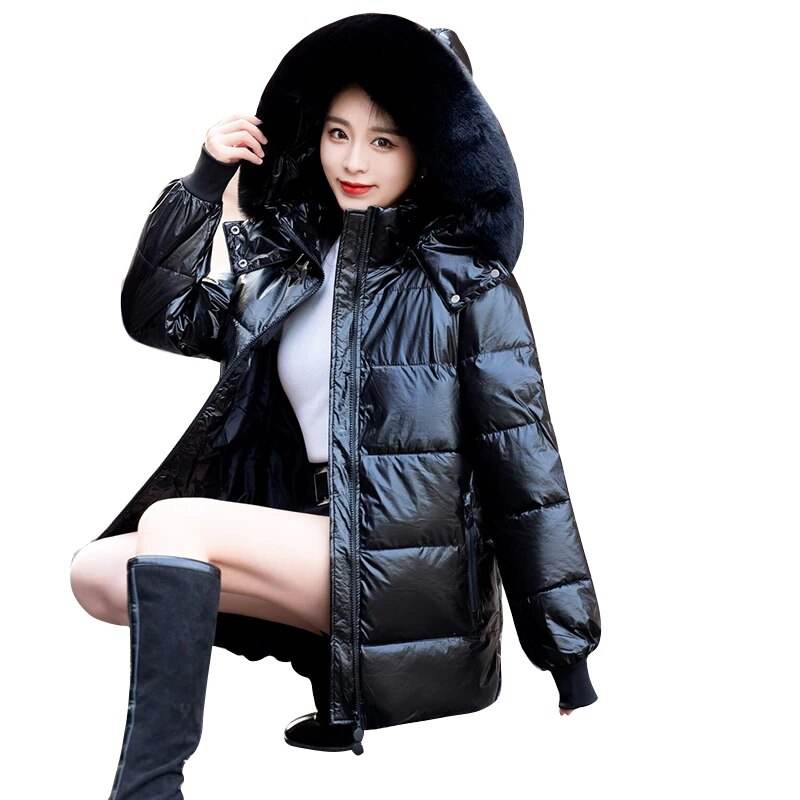 Parkas Women Down Jacket 6XL Winter Jacket Women Plus size Winter Coat Lady Clothing Warm Female Jacket Waterproof Parka - Tamnz